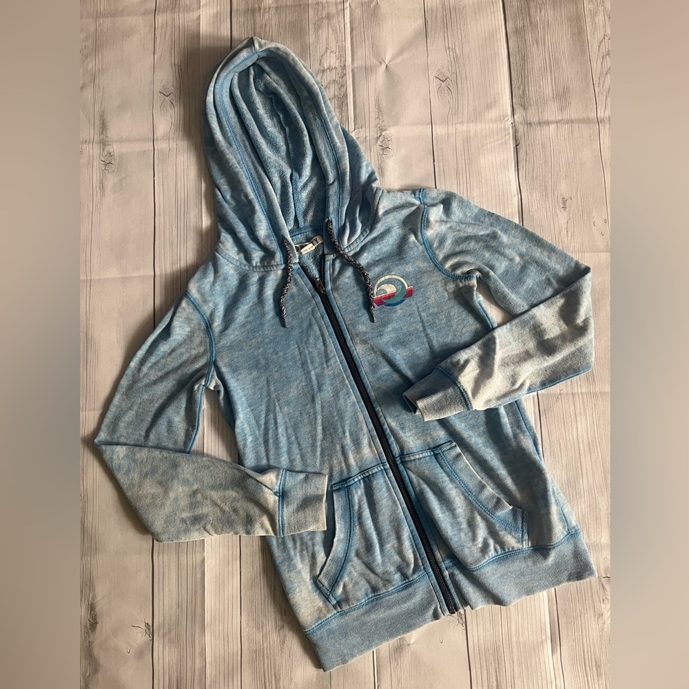 Vintage Roxy Y2K zip-up Hoodie Lightweight size XS